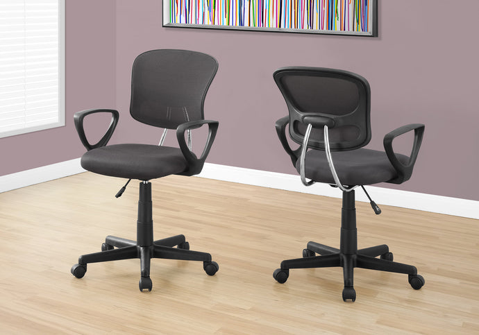 I 7262 Office Chair - Grey Mesh Juvenile / Multi Position - Furniture Depot