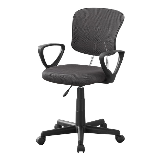 I 7262 Office Chair - Grey Mesh Juvenile / Multi Position - Furniture Depot