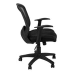 I 7265 Office Chair - Black Mesh Mid-Back / Multi-Position - Furniture Depot