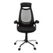 I 7268 Office Chair - Black Mesh / Chrome High-Back Executive - Furniture Depot