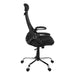 I 7268 Office Chair - Black Mesh / Chrome High-Back Executive - Furniture Depot