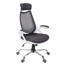 Load image into Gallery viewer, I 7269 Office Chair - White / Grey Mesh / Chrome High-Back Exec - Furniture Depot