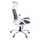 I 7269 Office Chair - White / Grey Mesh / Chrome High-Back Exec - Furniture Depot