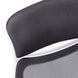 I 7269 Office Chair - White / Grey Mesh / Chrome High-Back Exec - Furniture Depot