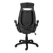 I 7276 Office Chair - Black Leather-Look / Multi Position - Furniture Depot