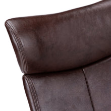 Load image into Gallery viewer, I 7289 Office Chair - Brown Leather-Look / High Back Executive - Furniture Depot