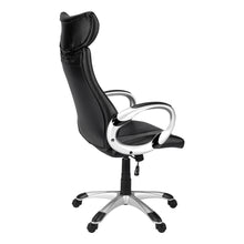 Load image into Gallery viewer, I 7290 Office Chair - Black Leather-Look / High Back Executive - Furniture Depot