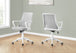 I 7294 Office Chair - White / Grey Mesh / Multi Position - Furniture Depot