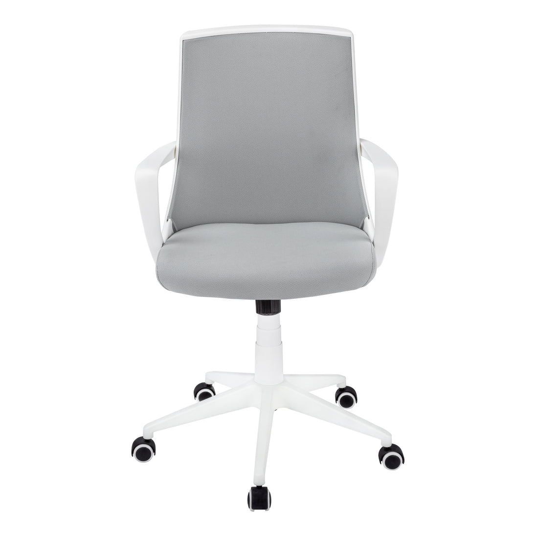 I 7294 Office Chair - White / Grey Mesh / Multi Position - Furniture Depot