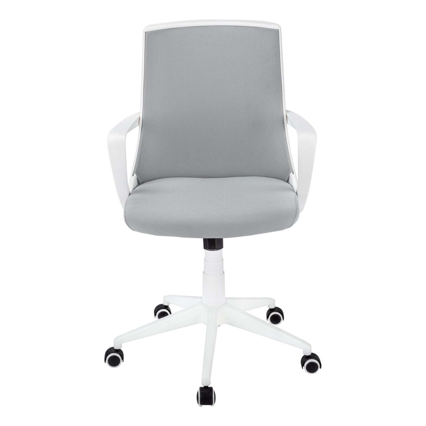 I 7294 Office Chair - White / Grey Mesh / Multi Position - Furniture Depot