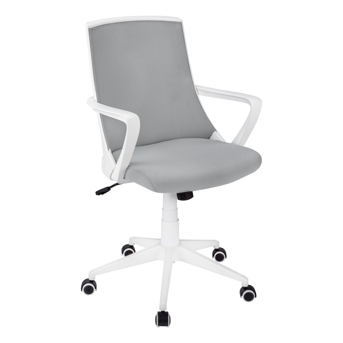 I 7294 Office Chair - White / Grey Mesh / Multi Position - Furniture Depot