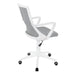 I 7294 Office Chair - White / Grey Mesh / Multi Position - Furniture Depot