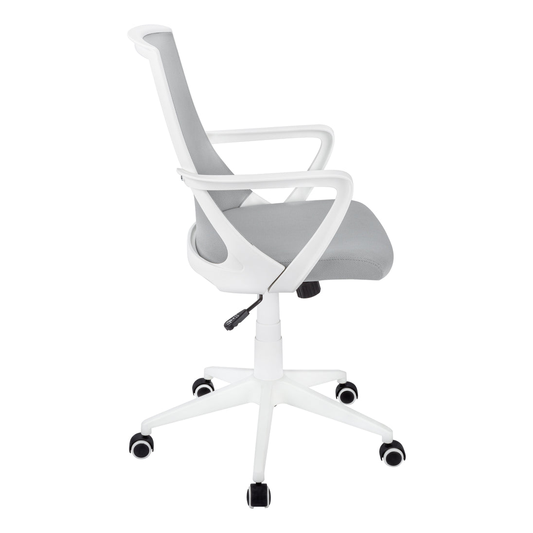 I 7294 Office Chair - White / Grey Mesh / Multi Position - Furniture Depot