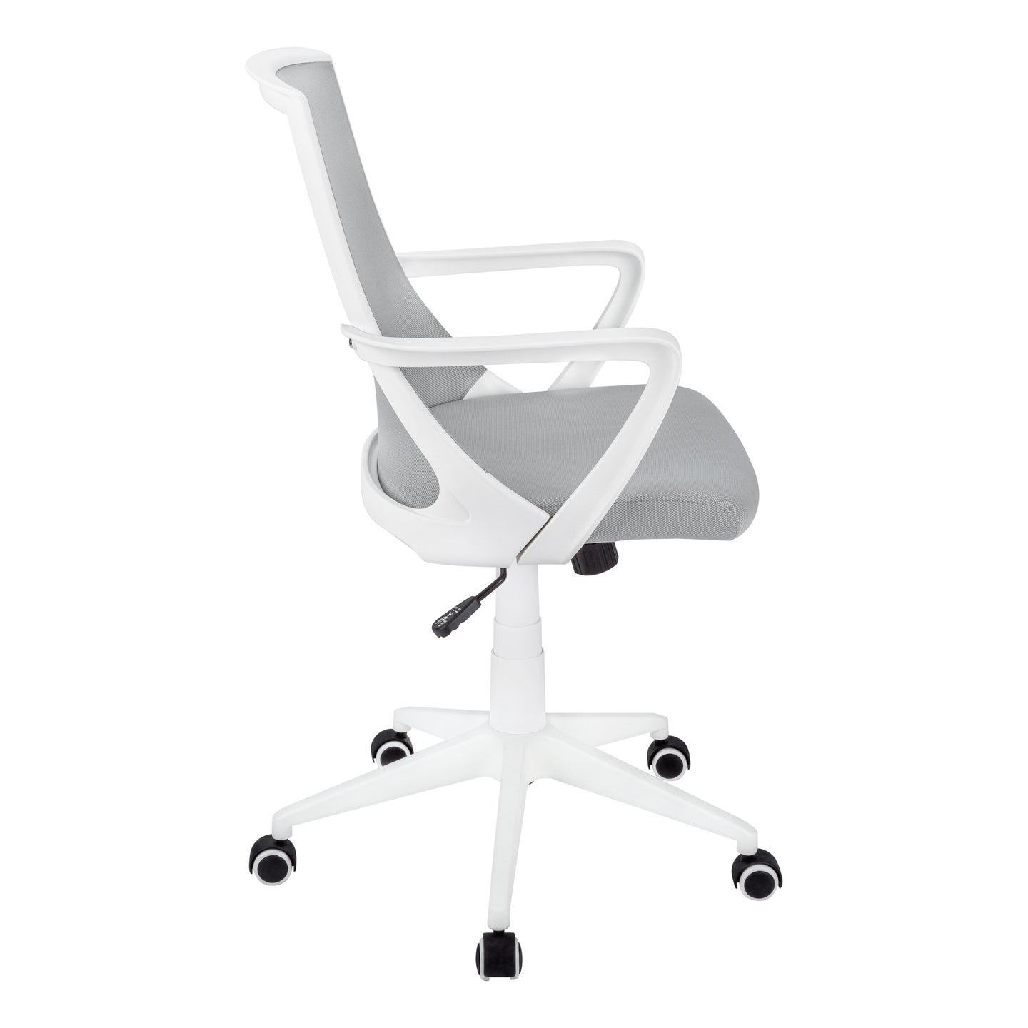 I 7294 Office Chair - White / Grey Mesh / Multi Position - Furniture Depot