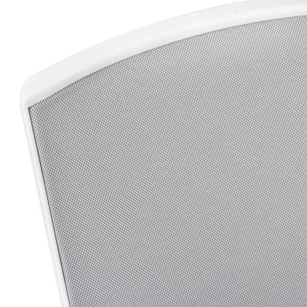 I 7294 Office Chair - White / Grey Mesh / Multi Position - Furniture Depot
