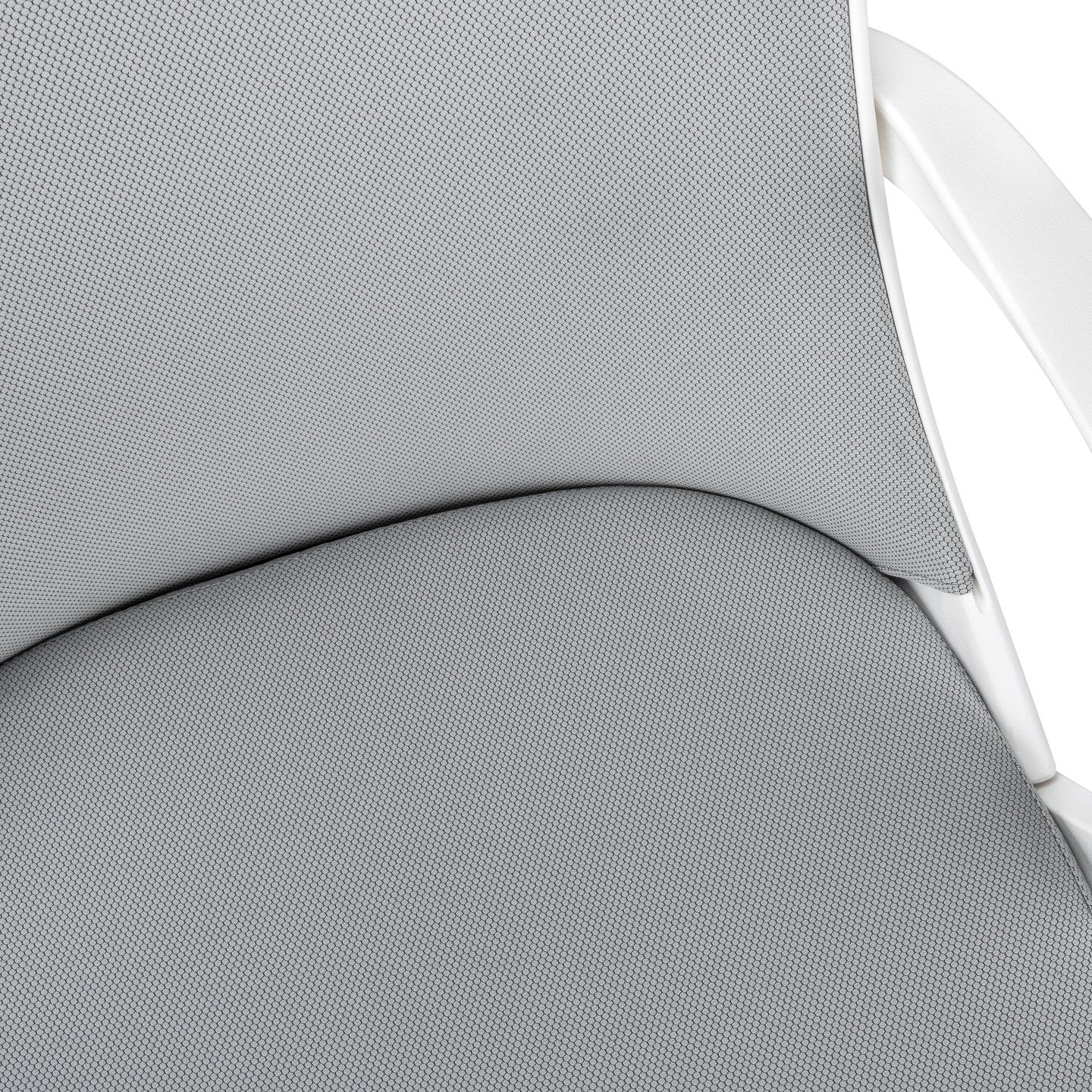 I 7294 Office Chair - White / Grey Mesh / Multi Position - Furniture Depot