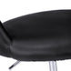 I 7298 Office Chair - Black / Chrome Metal Hydraulic Lift Base - Furniture Depot (7881132212472)