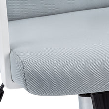 Load image into Gallery viewer, I 7301 Office Chair - White / Grey Fabric / High Back Executive - Furniture Depot (7881132310776)