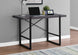 I 7312 Computer Desk - 48"L / Grey / Black Metal - Furniture Depot (7881132572920)