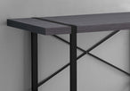 I 7312 Computer Desk - 48"L / Grey / Black Metal - Furniture Depot (7881132572920)