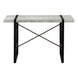 I 7316 Computer Desk - 48"L / Grey Reclaimed Wood / Black Metal - Furniture Depot (7881132703992)