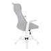 I 7324 Office Chair - White / Grey Fabric / Multi Position - Furniture Depot (7881132998904)