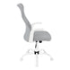 I 7324 Office Chair - White / Grey Fabric / Multi Position - Furniture Depot (7881132998904)