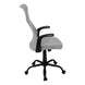 I 7325 Office Chair - Black / Dark Grey Fabric / Multi Position - Furniture Depot (7881133064440)