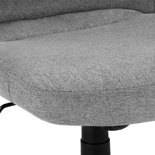 I 7325 Office Chair - Black / Dark Grey Fabric / Multi Position - Furniture Depot (7881133064440)