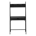 I 7330 Computer Desk - 32"L / Black / Black Metal - Furniture Depot