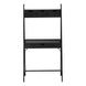 I 7330 Computer Desk - 32"L / Black / Black Metal - Furniture Depot