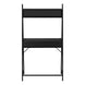 I 7330 Computer Desk - 32"L / Black / Black Metal - Furniture Depot