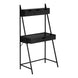 I 7330 Computer Desk - 32"L / Black / Black Metal - Furniture Depot