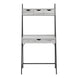 I 7331 Computer Desk - 32"L / Grey / Black Metal - Furniture Depot (7881133392120)
