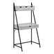 I 7331 Computer Desk - 32"L / Grey / Black Metal - Furniture Depot (7881133392120)