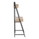 I 7332 Computer Desk - 32"L / Dark Taupe / Black Metal - Furniture Depot (7881133457656)