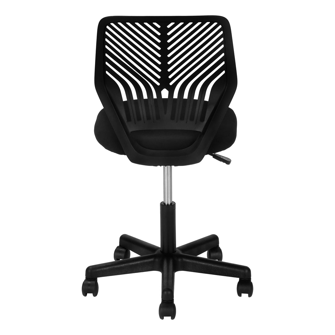 I 7336 Office Chair - Black Juvenile / Black Base On Castors - Furniture Depot (7881133523192)