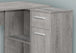 I 7346 Computer Desk - 46"L / Industrial Grey / Storage Cabinet - Furniture Depot (7881133687032)