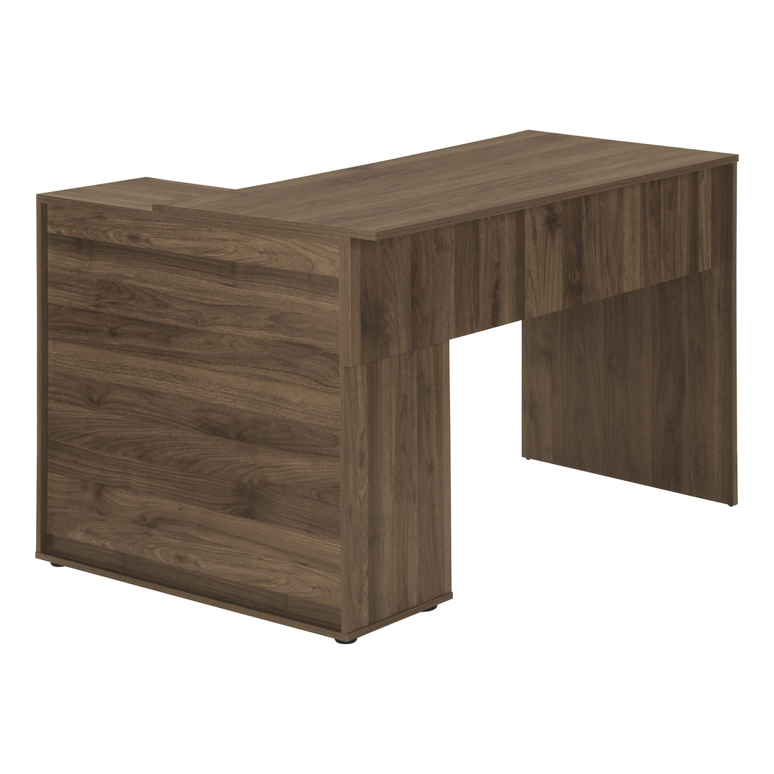 I 7348 Computer Desk - 46"L / Dark Walnut / Storage Cabinet - Furniture Depot (7881133719800)