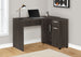 I 7349 Computer Desk - 46"L / Brown Oak / Storage Cabinet - Furniture Depot (7881133785336)