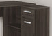 I 7349 Computer Desk - 46"L / Brown Oak / Storage Cabinet - Furniture Depot (7881133785336)