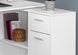 I 7350 Computer Desk - 46"L / White With A Storage Cabinet - Furniture Depot (7881133818104)