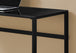 I 7379 Computer Desk - 48"L / Black Metal / Black Tempered Glass - Furniture Depot (7881134309624)
