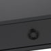 I 7386 Computer Desk - 42"L / Modern Grey / Black Metal - Furniture Depot