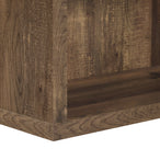 I 7404 Bookcase - 48"H / Brown Reclaimed Wood-Look/ Adj. Shelves - Furniture Depot