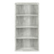 I 7405 Bookcase - 48"H / Grey Reclaimed Wood-Look / Adj. Shelves - Furniture Depot