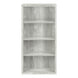 I 7405 Bookcase - 48"H / Grey Reclaimed Wood-Look / Adj. Shelves - Furniture Depot