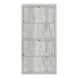 I 7405 Bookcase - 48"H / Grey Reclaimed Wood-Look / Adj. Shelves - Furniture Depot