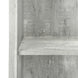 I 7405 Bookcase - 48"H / Grey Reclaimed Wood-Look / Adj. Shelves - Furniture Depot