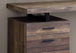 I 7408 Computer Desk - 48"L / Brown Reclaimed Wood / Black Metal - Furniture Depot